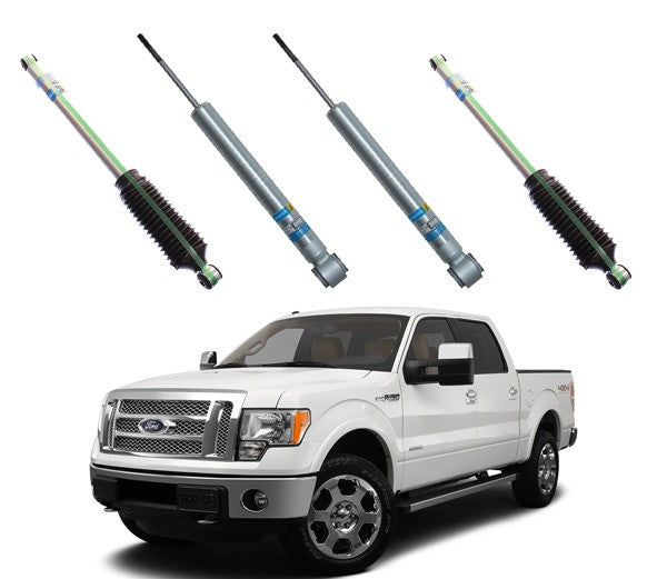BILSTEIN | 0-2.25″ FRONT & 0-1″ REAR 5100 SHOCKS KIT | F150 4WD 2009-2013
