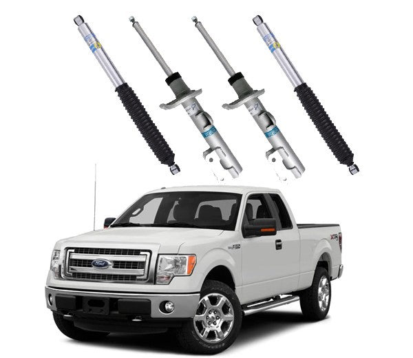 BILSTEIN | 0-2.5″ FRONT & 0-1″ REAR 5100 SHOCKS KIT | F150 4WD 2014
