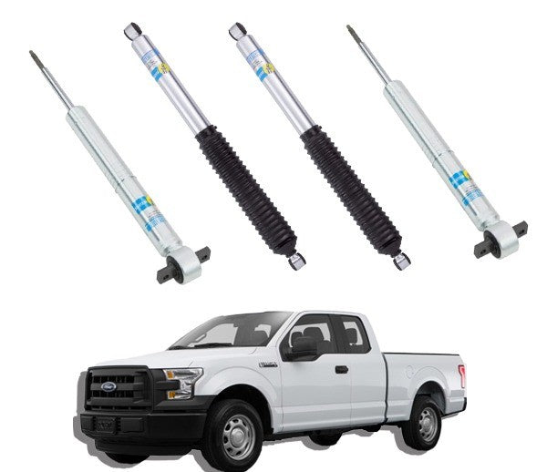 BILSTEIN | 0-2″ FRONT & 0-1″ REAR 5100 SHOCKS KIT | F150 2WD 2015-2020