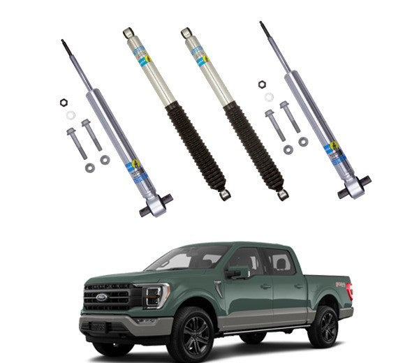 BILSTEIN | 0-2.5″ FRONT & 0-1″ REAR 5100 SHOCKS KIT | F150 4WD 2021+