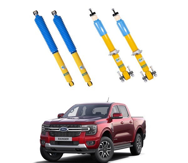 BILSTEIN | 0-2″ FRONT & 0-2″ REAR 4600 SHOCKS KIT | RANGER T6 4WD 2023+