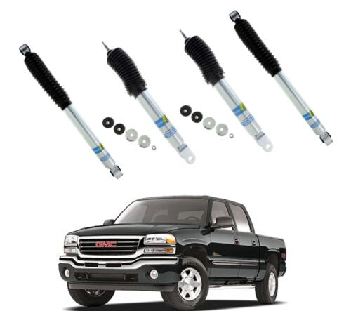 BILSTEIN | 0-2.5″ FRONT & 0-1″ REAR 5100 SHOCKS KIT | CHEVY/GMC 1500 4WD 1999-2006