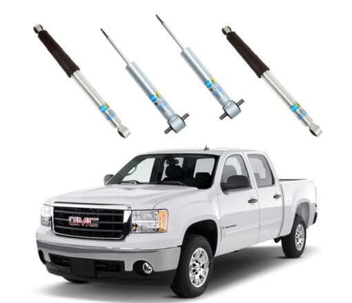 BILSTEIN | 0-1.75″ FRONT & 0-1″ REAR 5100 SHOCKS KIT | CHEVY/GMC 1500 4WD 2007-2013