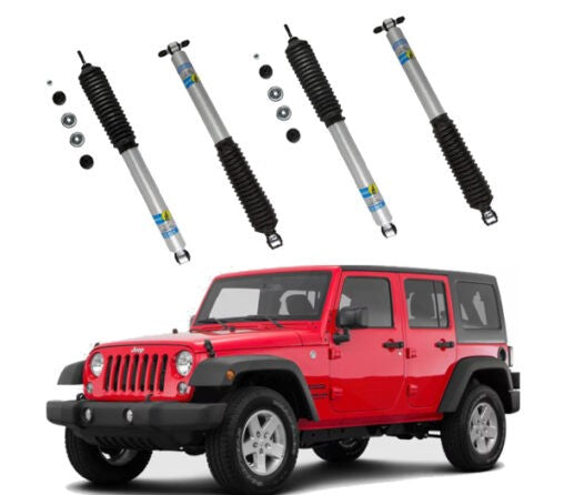 BILSTEIN | 1.5-3″ FRONT & 2″ REAR 5100 SHOCKS KIT | JK 2DR/4DR 4WD 2007-2017