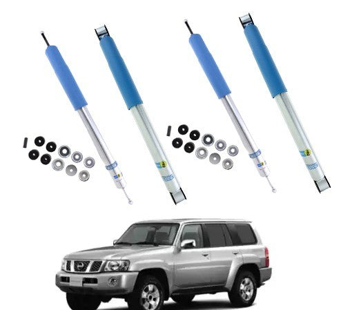 BILSTEIN | 0-2″ FRONT & 0-2″ REAR 5100 SHOCKS KIT | SAFARI Y61 LWD/SWB/UTE 4WD 1998-2023