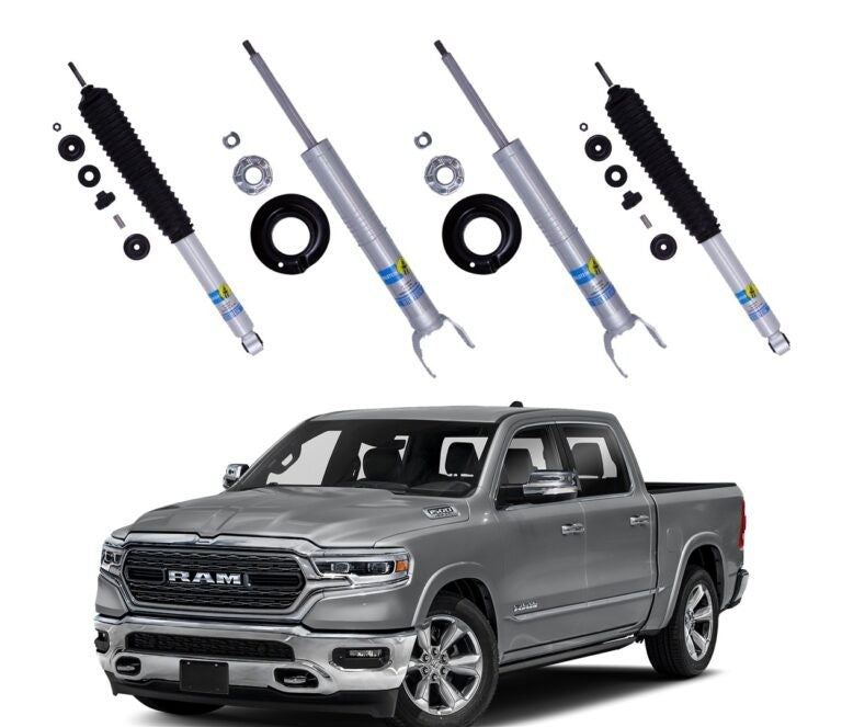 BILSTEIN | 0-2.6″ FRONT & 0-2″ REAR 5100 SHOCKS KIT | RAM 1500 2WD/4WD 2019+