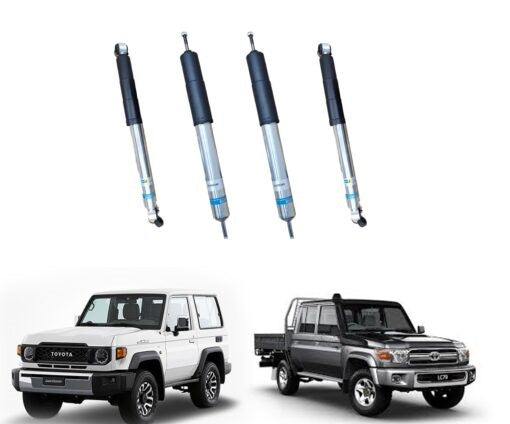 BILSTEIN | 0-2″ FRONT & 0-2″ REAR 5100 SHOCKS KIT | LC71/LC76/LC78/LC79 4WD 2007+