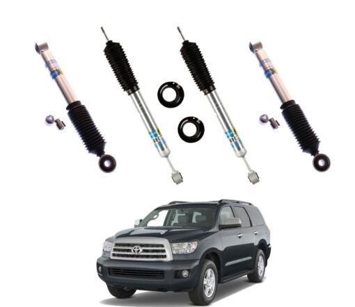 BILSTEIN | 0-2.5″ FRONT & 0-1″ REAR 5100 SHOCKS KIT | SEQUOIA 4WD 2008-2022