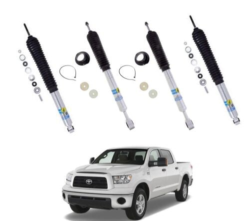 BILSTEIN | 0.75-2.5″ FRONT & 0-1″ REAR 5100 SHOCKS KIT | TUNDRA 4WD 2007-2021