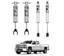 FOX | 0-1″ FRONT & 0-1″ REAR 2.5 PERFORMANCE SHOCKS KIT | CHEVY/GMC 2500HD 4WD 2011-2019