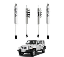 FOX | 1.5-3.5″ FRONT & 0-1″ REAR 2.0 PERFORMANCE SHOCKS KIT | JK 2DR/4DR 4WD 2007-2017