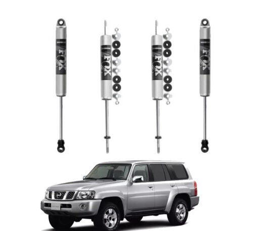 FOX | 0-2.5″ FRONT & 0-2.5″ REAR 2.0 PERFORMANCE SHOCKS KIT | SAFARI Y61 LWD/SWB/UTE 4WD 1998-2023