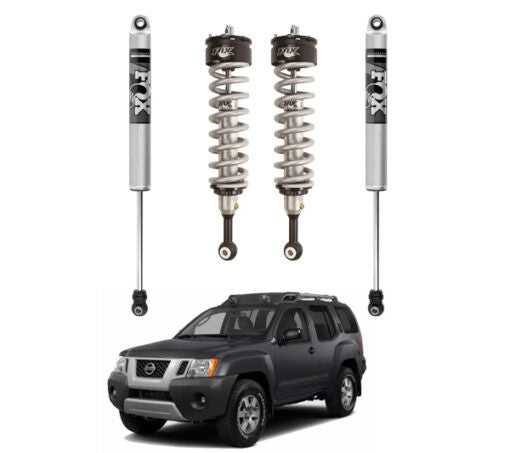 FOX | 0-2″ FRONT & 0-1″ REAR 2.0 PERFORMANCE SHOCKS KIT | XTERRA 4WD 2005-2015