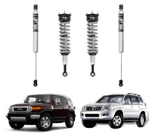 FOX | 0-2″ FRONT & 2-3″ REAR 2.0 PERFORMANCE SHOCKS KIT | FJ CRUISER 4WD 2007-2009/PRADO 120 4WD 2003-2009