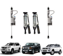 FOX | 0-3″ FRONT 2.5 FACTORY RESI ADJUSTABLE & 2-3″ REAR 2.0 PERFORMANCE RESI ADJUSTABLE SHOCKS KIT | FJ CRUISER 4WD 2007-2022/PRADO 120 4WD 2003-2009/PRADO 150 4WD 2010-2023