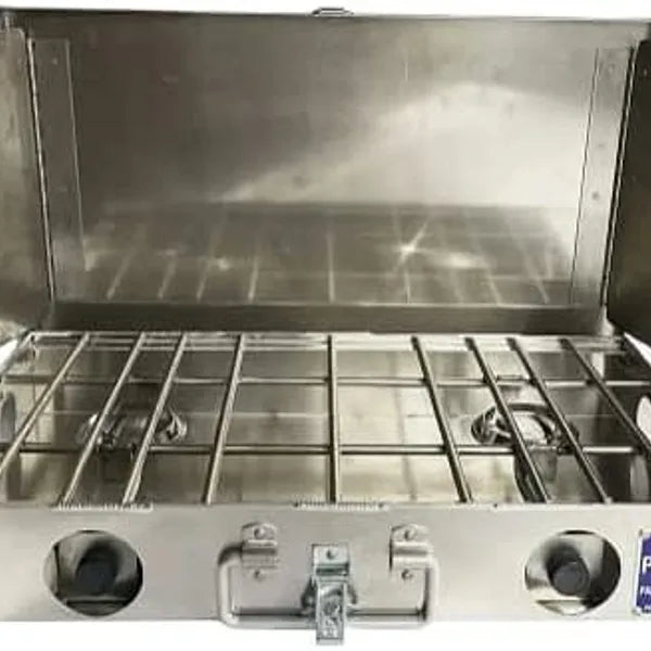 partner - 2 burner 22" x 12" w/windscreen