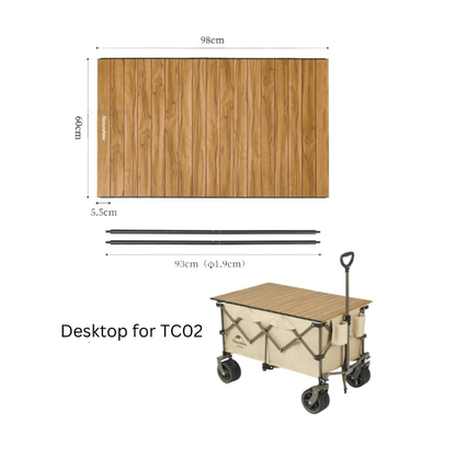 Naturehike tabletop for TC02 Trolley - Tabletop
