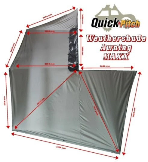 QUICK PITCH | WEATHERSHADE MAXX 270 AWNING