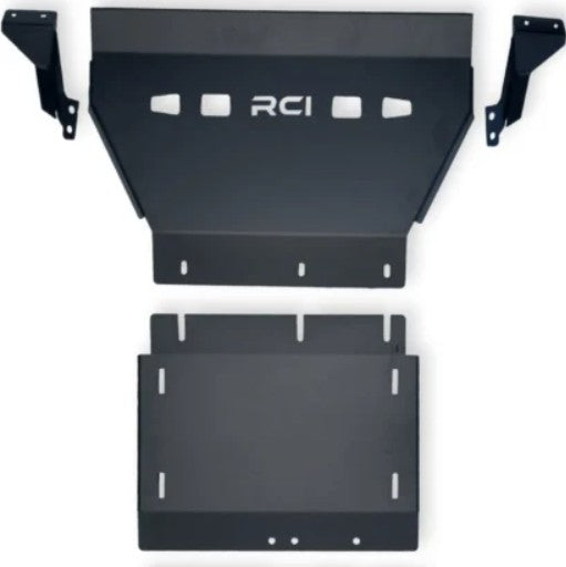 RCI | ENGINE SKID PLATE 1/4″ 5052 ALUMINUM | BLACK | RAM 1500 2019+
