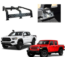 RCI | 18″ HD BED RACK STEEL UNIVERSAL BED | JT/TACOMA | FACTORY ACCESSORY RAILS MOUNTS FOR DRILL FREE INSTALL