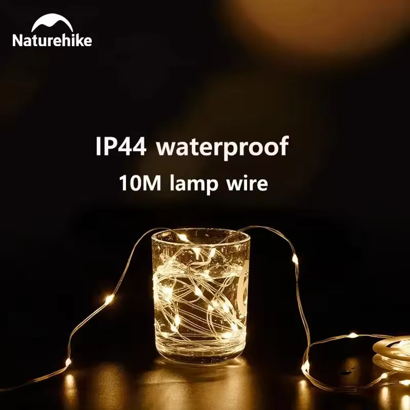 Naturehike Atmosphere lamp string - Black