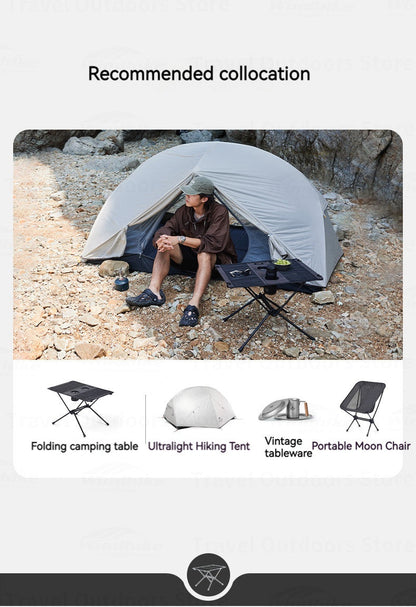Naturehike FT07 Foldable Camping Table - Carbon Fibre (600g)