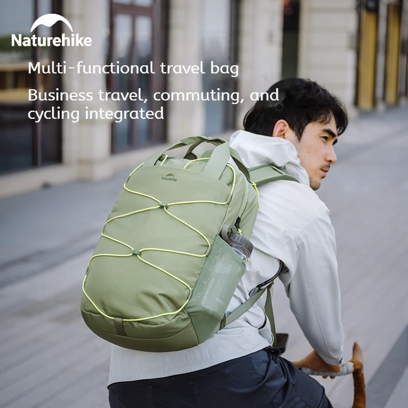 Naturehike Oxygen Glam-Short-Distance Commuting Travel Backpack 20L - Space Black