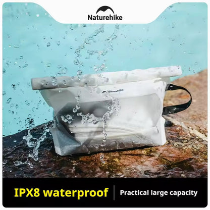 Naturehike Far Mountain Waterproof Toiletry Bag - White