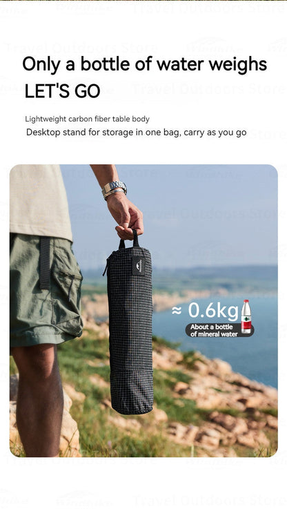 Naturehike FT07 Foldable Camping Table - Carbon Fibre (600g)