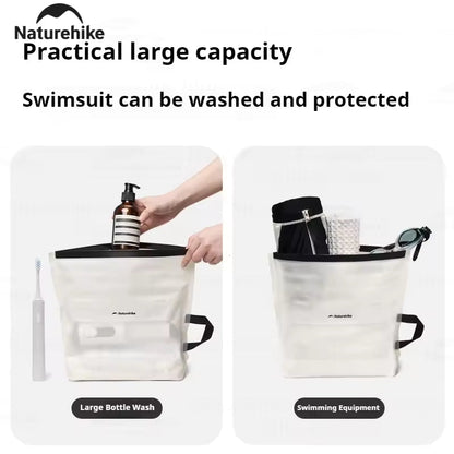 Naturehike Far Mountain Waterproof Toiletry Bag - White