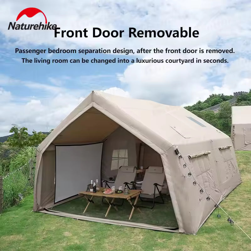 Naturehike Extend Air 17.2 Inflatable Tent - Quicksand Gold (Camp Version) (480*360*250)
