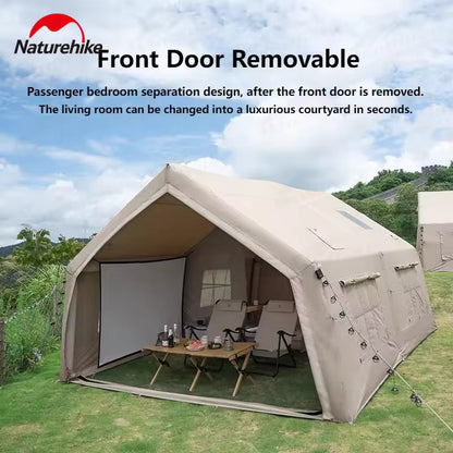 Naturehike Extend Air 17.2 Inflatable Tent - Quicksand Gold (Camp Version) (480*360*250)