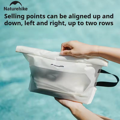 Naturehike Far Mountain Waterproof Toiletry Bag - White