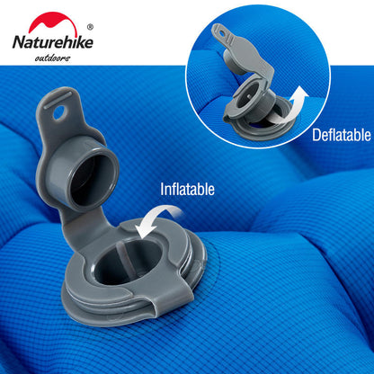 Naturehike FC11 Double Sleeping Pad with inflatable Bag Blue