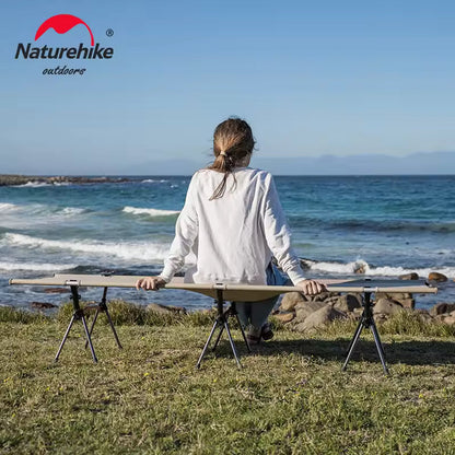 Naturehike Single Ultralight Foldable Camping Cot 190x65x38 - Khaki