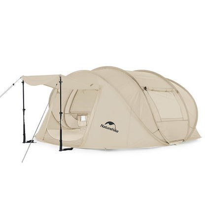 Naturehike 3-4 Hand Pop Up Automatic Tent - Apricot