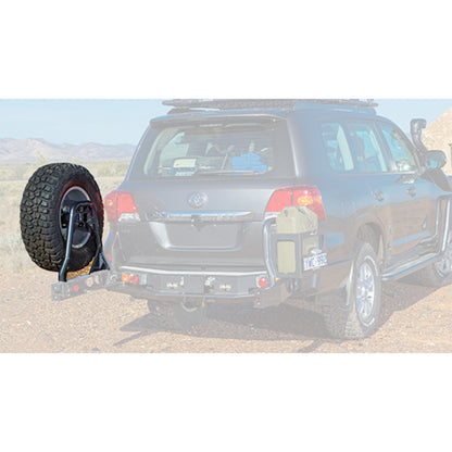 ARB | REAR BAR WITH JERRY CAN HOLDER LEFT SIDE AND SPARE TIRE CARRIER RIGHT SIDE | LC200