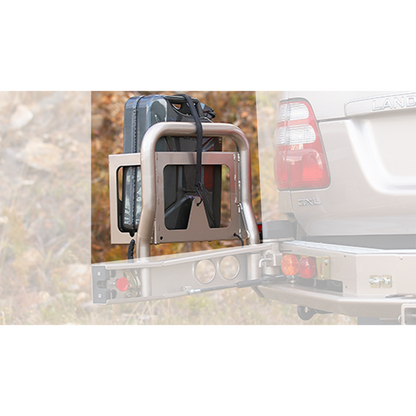 ARB | REAR BAR WITH JERRY CAN HOLDER LEFT SIDE AND SPARE TIRE CARRIER RIGHT SIDE | LC200