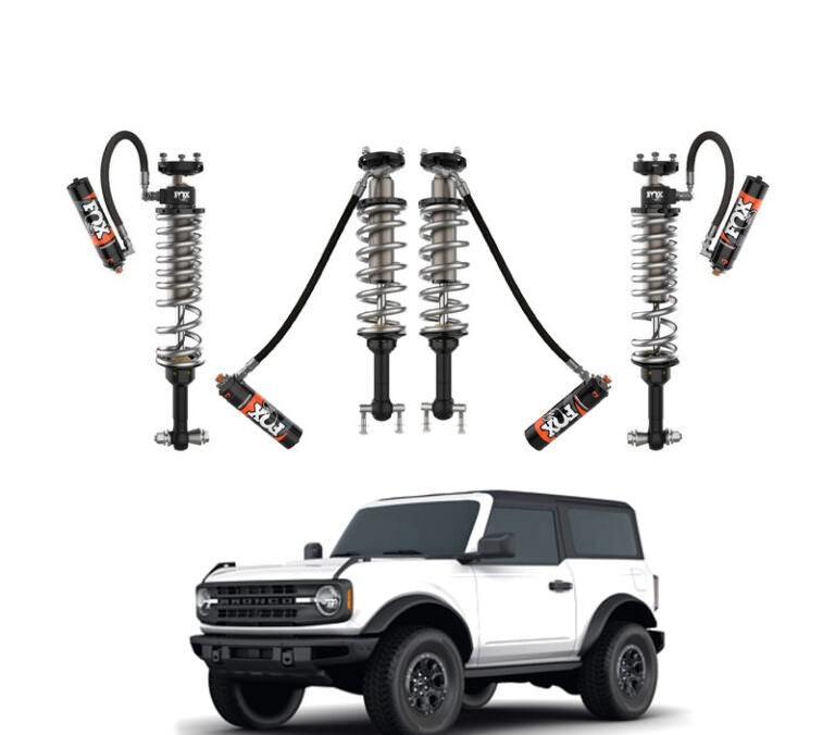 FOX | 2.5-4.5″ FRONT & 2.5-4.5″ REAR 2.5 PERFORMANCE ELITE RESI ADJUSTABLE SHOCKS KIT | BRONCO 2DR/4DR 4WD 2021+