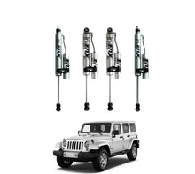 FOX | 1.5-3.5″ FRONT & 1.5-3.5″ REAR 2.0 PERFORMANCE RESI SHOCKS KIT | JK 2DR/4DR 4WD 2007-2017