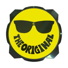 KC | 6″ PRO6 LIGHT COVER | SMILEY FACE YELLOW/BLACK KC LOGO