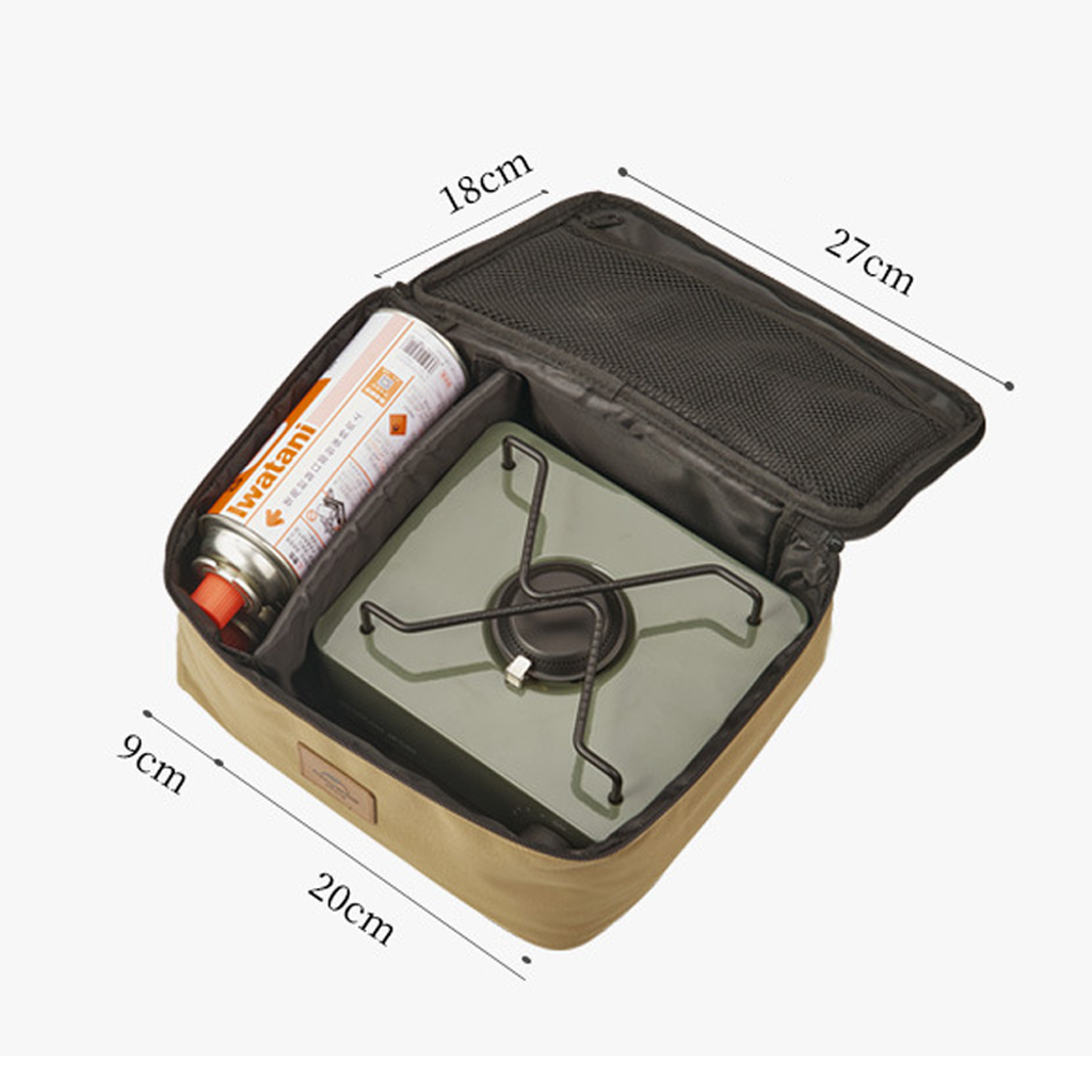 Naturehike Cassette Stove Storage Bag - Khaki