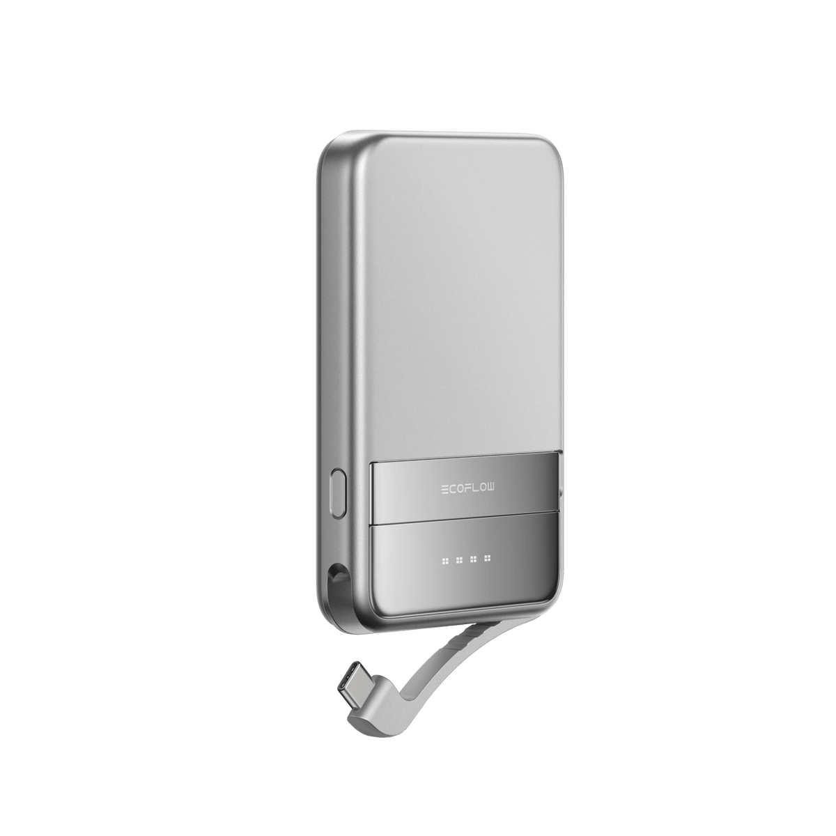 EcoFlow RAPID Magnetic Power Bank 5000mAh Qi2 Silver