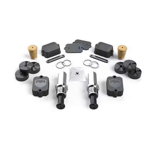 TERAFLEX | SPEEDBUMP FRONT & FALCON PROGRESSIVE REAR BUMP STOP KIT (FOR 2.5″ to 4.5″ LIFT) | JL 2018+