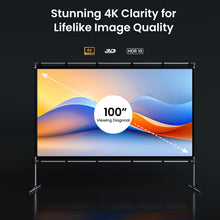 JMGO Portable Projector Screen 100Inch detail
