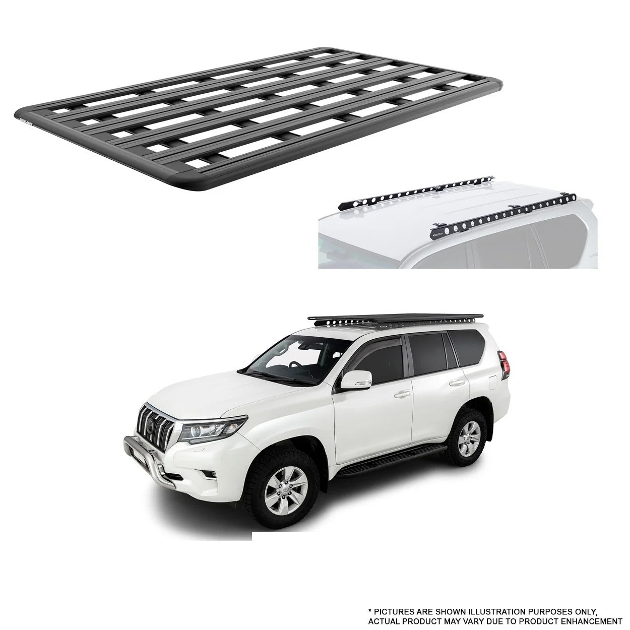 RHINO-RACK | PIONEER PLATFORM 6 | PRADO 150 (LWB) 2010-2023 | BB 2100MM X 1240MM