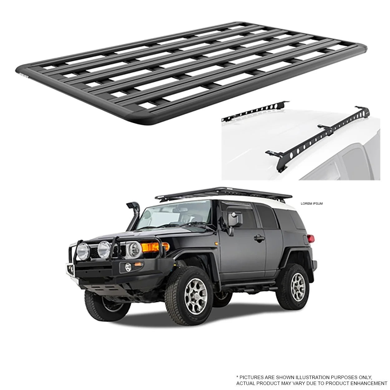RHINO-RACK | PIONEER PLATFORM 6 | FJ CRUSIER 2007-2023 | BB 2100MM X 1240MM