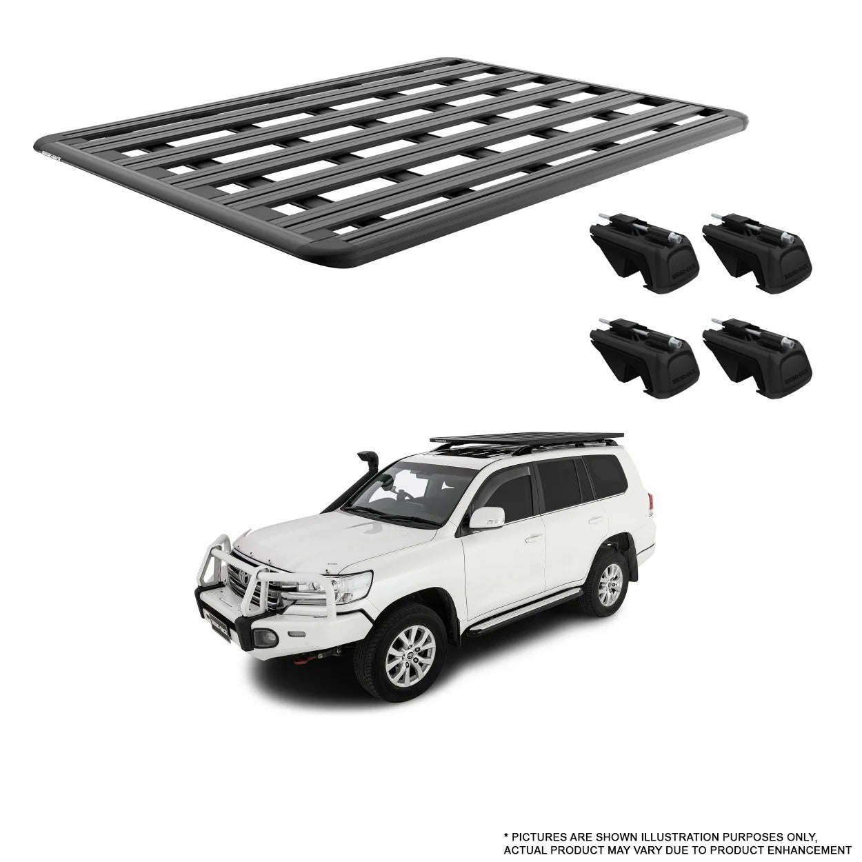 RHINO-RACK | PIONEER PLATFORM 6 | LC100 1998-2007 | RX 1900MM X 1380MM