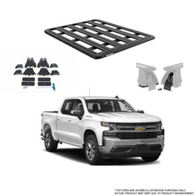 RHINO-RACK | PIONEER PLATFORM 6 | GM 1500 SILVERADO/SIERRA CC 2019+ | BB 1500MM X 1430MM