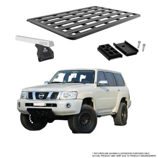 RHINO-RACK | PIONEER PLATFORM 6 | PATROL Y61 (LWB) 1998-2023 | RL 2100MM X 1430MM
